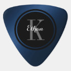 Gradient Blue Personalised Guitar Pick