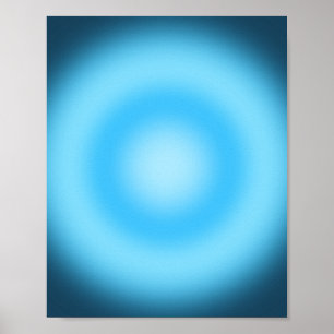Gradient Blue Poster