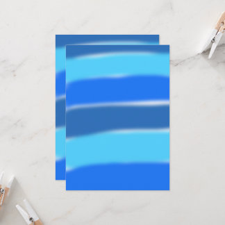 Gradient Blue Wedding Invitation