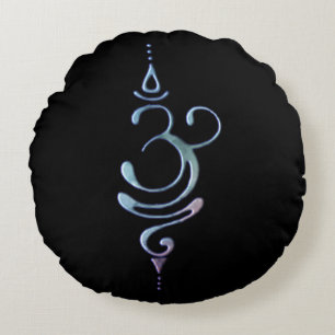 Gradient Breathe  Round Cushion