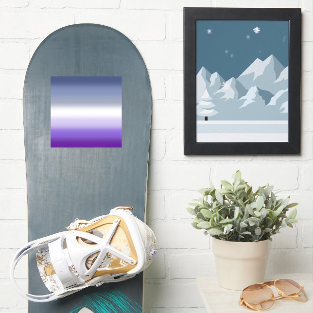 Gradient Butch Lesbian Pride Flag – Butch Flag (Snowboard)