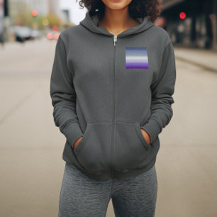 Gradient Butch Lesbian Pride Flag – Butch Flag Hoodie