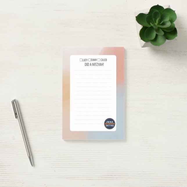 Gradient Checklist  Post-it Notes (Office)