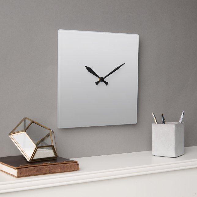 Gradient Cloud - deep to light | Seasonal Moods |  Square Wall Clock (Office)