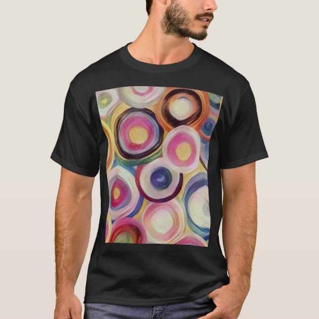 Gradient colour, rough texture background. T-Shirt (Front)