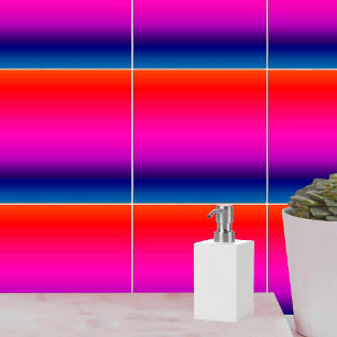Gradient Colour Sunset Blend Tile