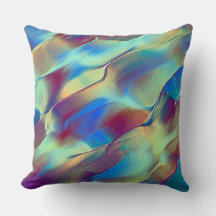 Gradient coloured rocky dune with soft bright