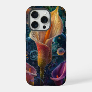 Gradient Colours of Calla Flowers iPhone 15 Pro Case