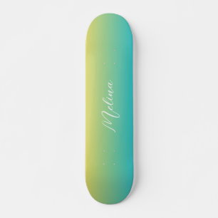 gradient  custom name Skateboard