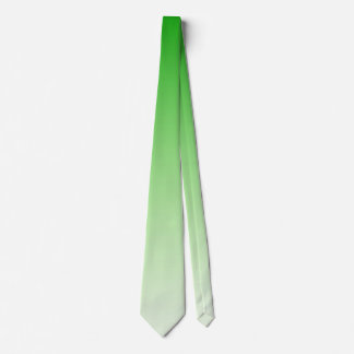 Gradient Dark Green to Light Green necktie