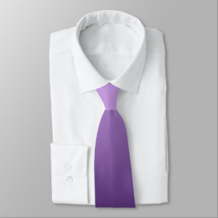 Gradient deep purple to purple haze tie