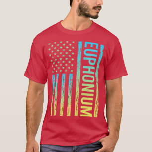 Gradient Flag 02 Euphonium Euphoniums T-Shirt