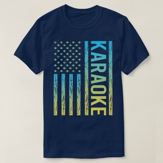 Gradient Flag 02 Karaoke T-Shirt (Design Front)