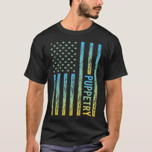 Gradient Flag 02 Puppetry Puppet Puppets T-Shirt