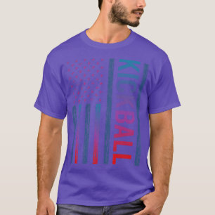 Gradient Flag Kickball T-Shirt