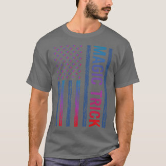 Gradient Flag Magic Tricks Magical Trick Magician T-Shirt