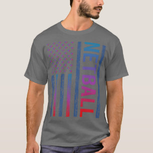 Gradient Flag Netball T-Shirt