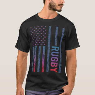 Gradient Flag Rugby T-Shirt