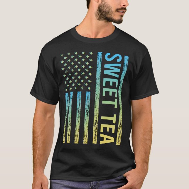 Gradient Flag Sweet Tea T-Shirt (Front)