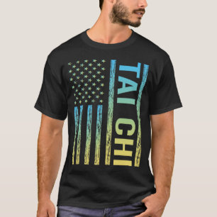 Gradient Flag Tai Chi T-Shirt