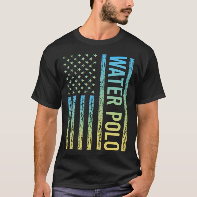 Gradient Flag Water Polo (Front)