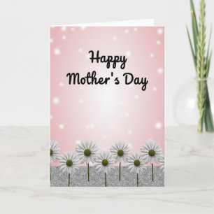 Gradient Floral Greeting Card