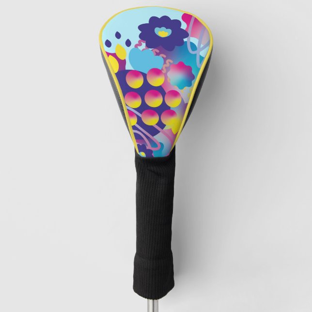 Gradient flow.  golf head cover (Front)