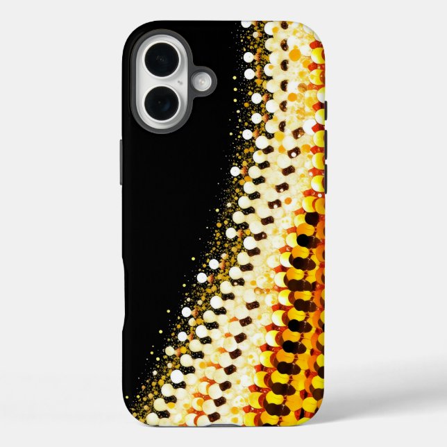 gradient from radiant silver to warm gold Case-Mate iPhone case (Back)