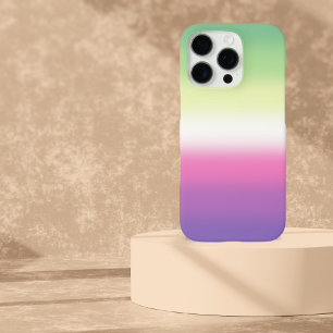 Gradient Genderfea Pride Flag – Genderdoe Flag iPhone 16 Pro Case
