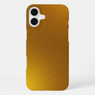 Gradient Golden colour  iPhone 16 Plus Case