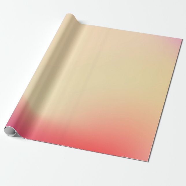 Gradient-Gradient Color Gift Paper (Unrolled)