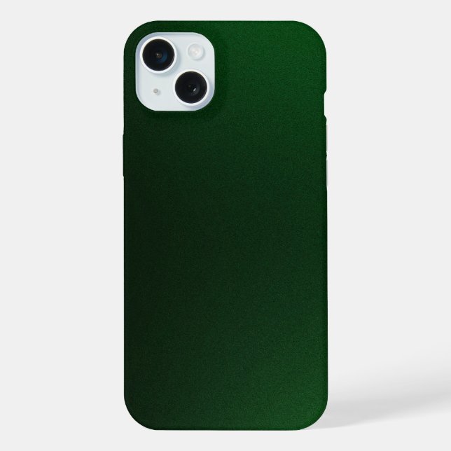 Gradient green colour  iPhone case (Back)