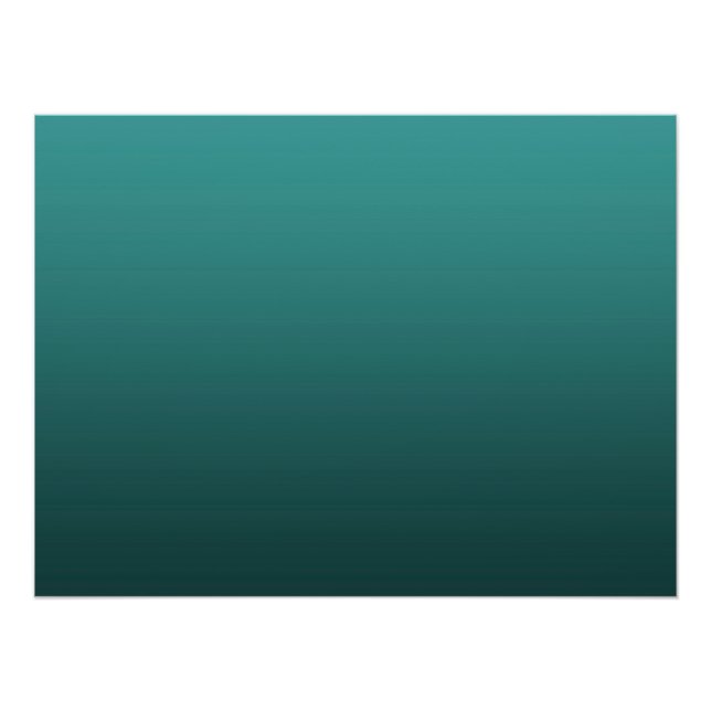 Gradient Green - deep to light | Mood Background | Poster (Front)