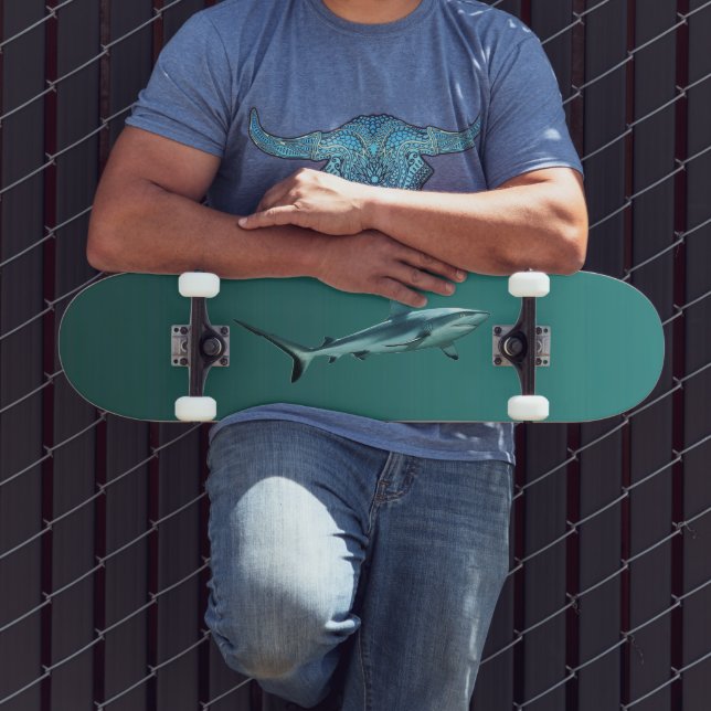 Gradient Green - deep to light | Mood Background | Skateboard (Outdoor 3)