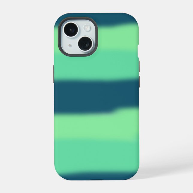 Gradient Green iPhone Case (Back)