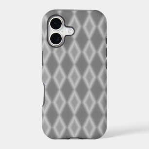 Gradient grey diamond shapes
