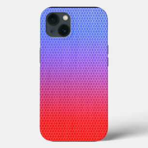Gradient Honeycomb iPhone 13 Case