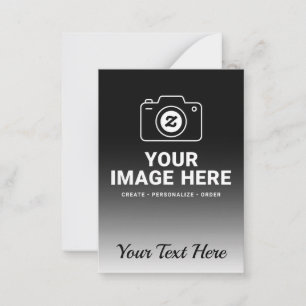 Gradient Image and Text Card