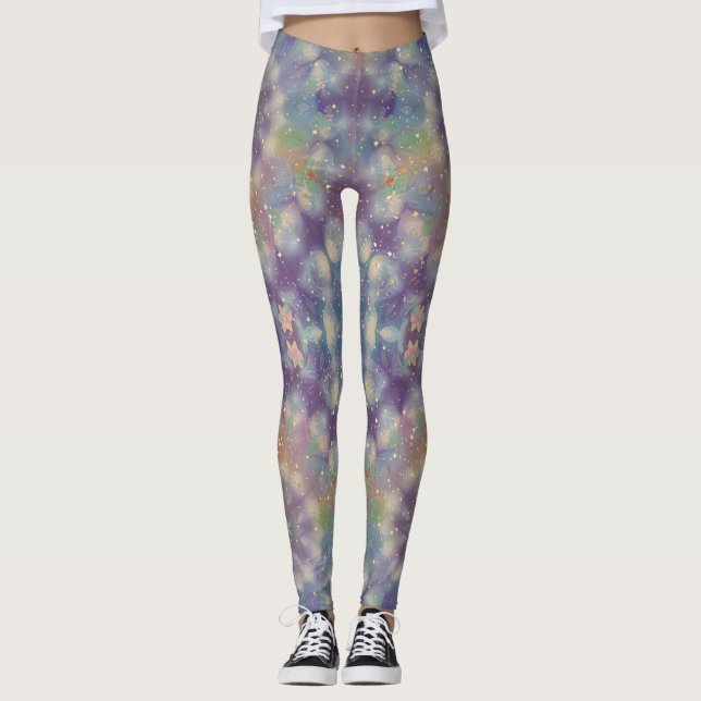 Gradient Indian Art Leggings (Front)