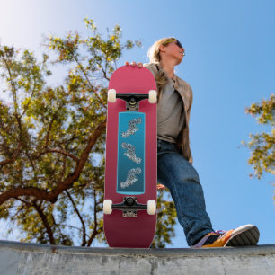 Gradient Magenta - deep to light   Seasonal Moods  Skateboard