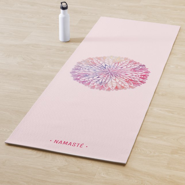 Gradient Mandala Lotus Flower Yoga Mat [6] (In Situ)