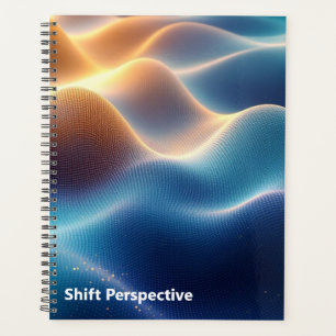 Gradient Mesh 3D Art Modern Digital Design Planner