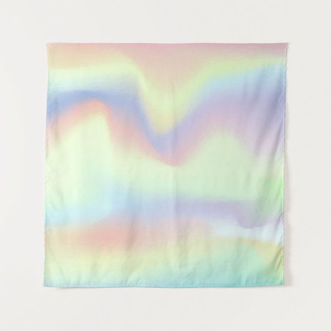 Gradient Mesh Background in Modern Style. Colourfu Tapestry (Front)