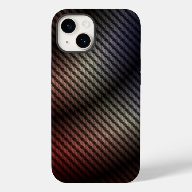 Gradient Metal Grate Case-Mate iPhone Case (Back)