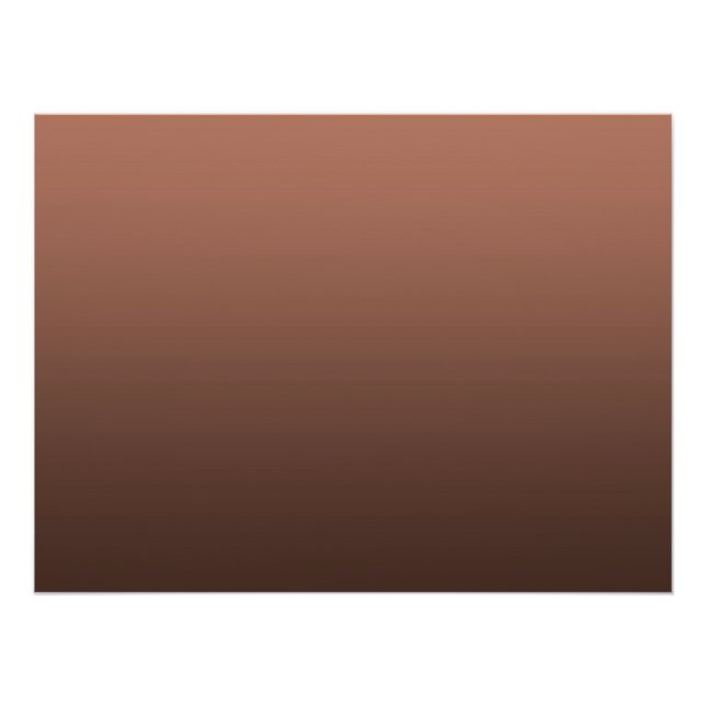 Gradient Mocha - deep to light | Seasonal Moods |  Poster (Front)