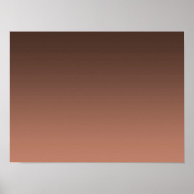 Gradient Mocha - light to deep | Seasonal Moods |  Poster (Front)