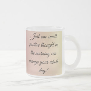 GRADIENT MOTIVATIONAL QUOTES COFFEE MUG