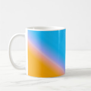 Gradient Mystery: Blurred Abstract Art. Coffee Mug