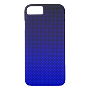 Gradient navy grey polka dots print abstract femin iPhone 8/7 case