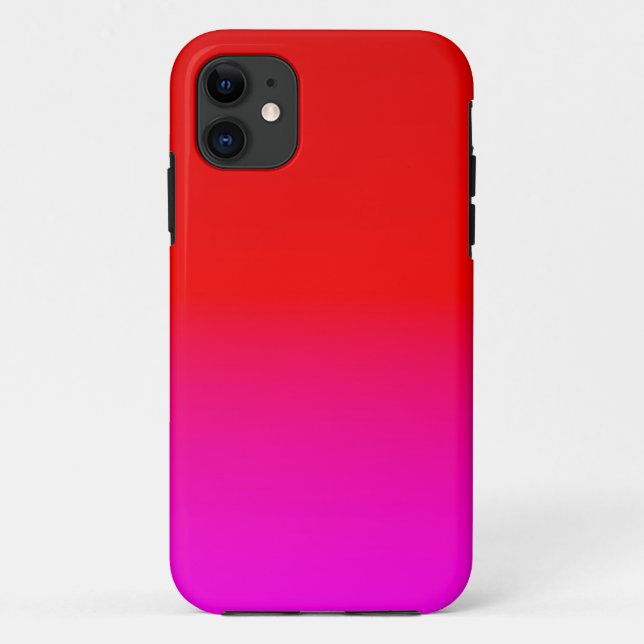 gradient ombre red pink , scarlet , red , pink  Case-Mate iPhone case (Back)